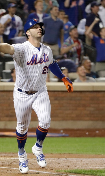 Mets rookie Alonso sets team record with 42nd home run